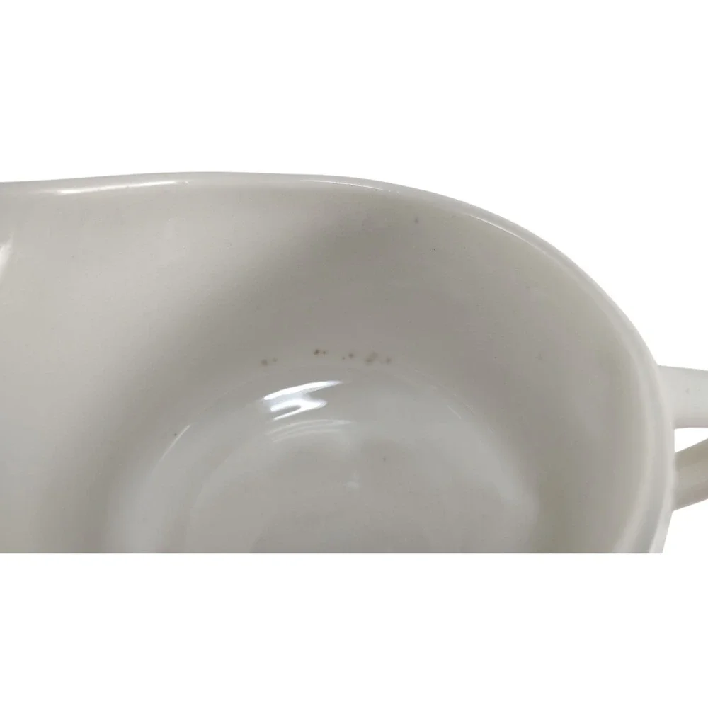 Vintage Currier and Ives Creamer Locomotive Blue White Mid Century Modern‎ SEE
